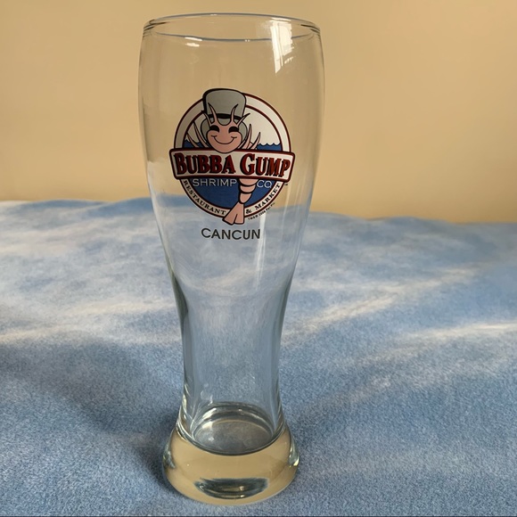 Bubba Gump Tall Glass Cancun And Glass Las Vegas Nevada glass collection - Picture 2 of 16